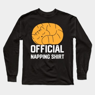 official napping shirt Long Sleeve T-Shirt